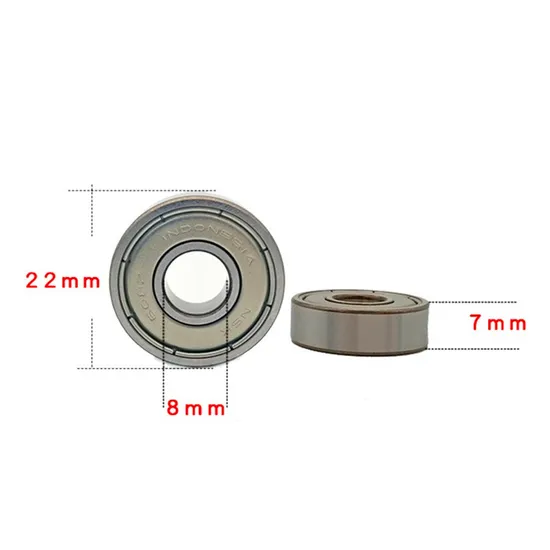 Stainless Steel S607 S608 S609 High Precision Deep Groove Ball Bearing
