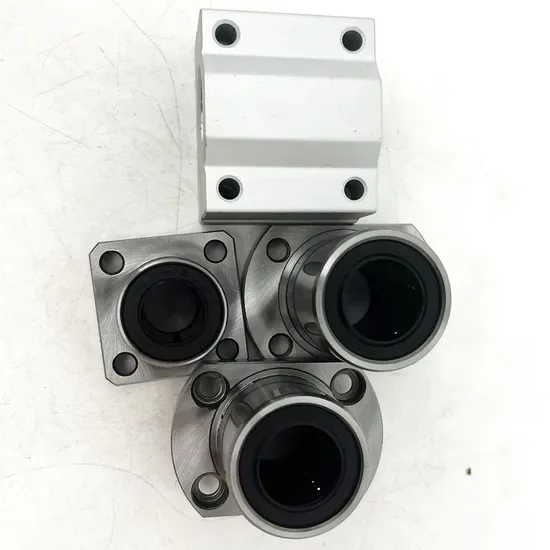 LMK5LUU LMK6LUU Low Friction Flange Linear Bearing for Card Sorting Machine