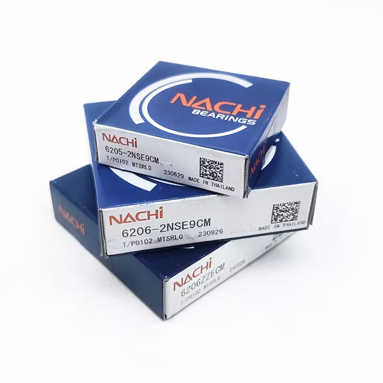 NACHI Deep Groove Ball Bearing 6216 6217 6218 6219 6220 6204 6205 6206-2nse9cm